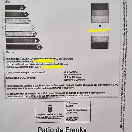 El Patio De Franky 度假居 特吉塞